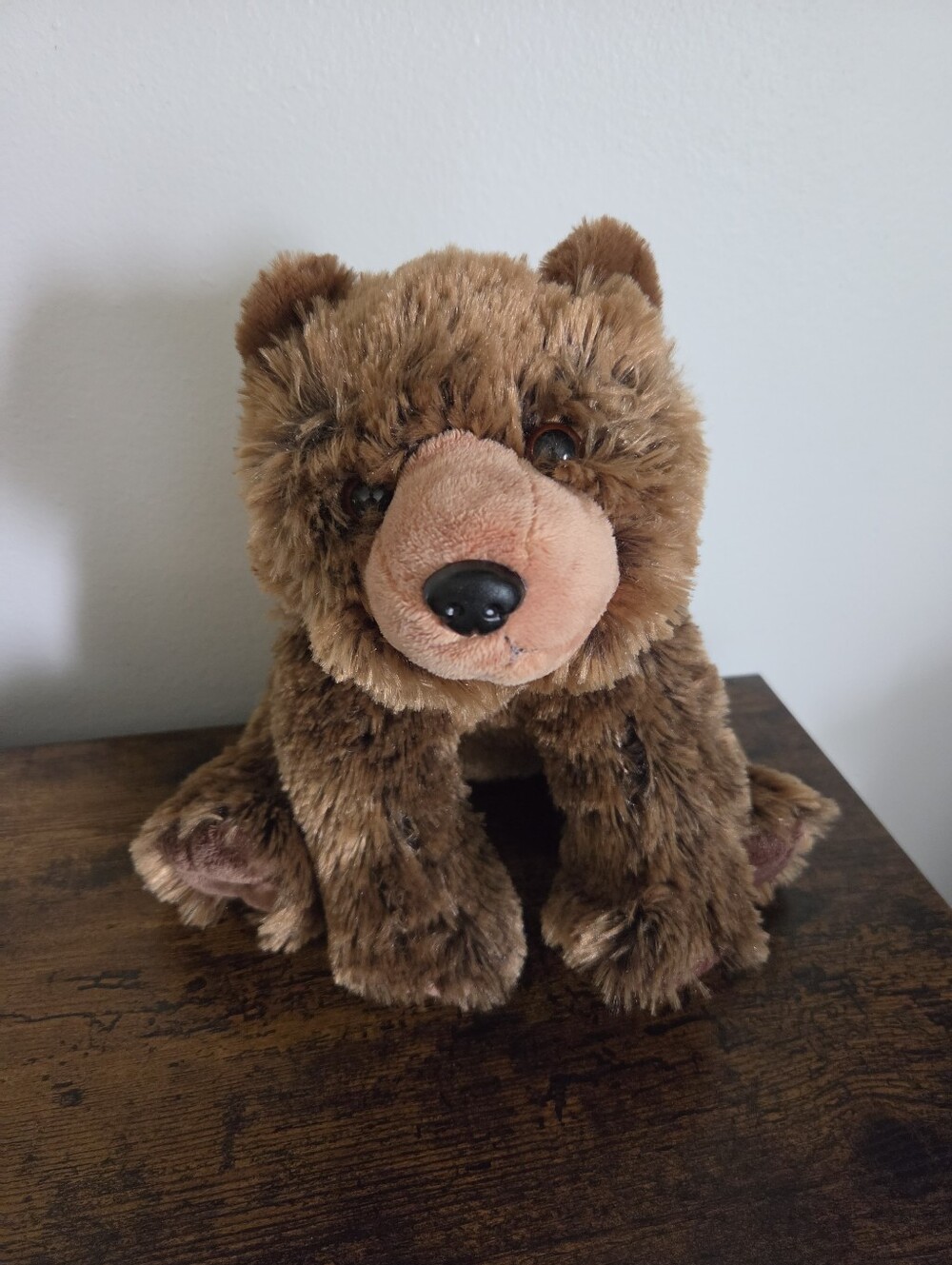 Wild Republic Plush Brown Grizzly Bear Stuffed Animal - 12 Inch